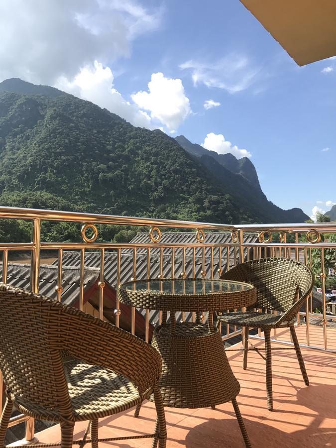 Riverview Bungalows & Gh Muang Ngoi Bagian luar foto